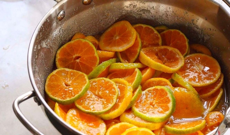 Cách làm tắc chưng đường phèn không bị đắng 2