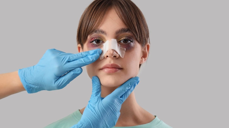 Một số sai lầm có thể khiến tình trạng bầm tím sau nâng mũi kéo dài