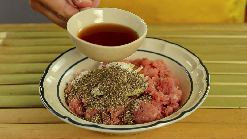 cách làm thịt chưng mắm tép 4