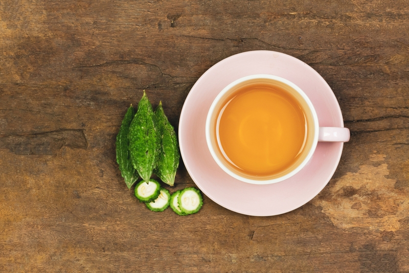 cách làm trà khổ qua rừng 2