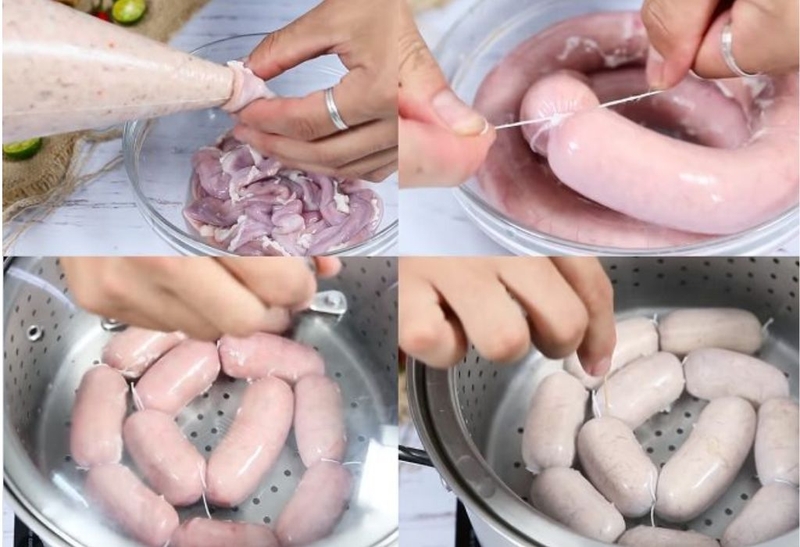 Cách làm xúc xích cho bé ăn dặm dễ thực hiện tại nhà 2