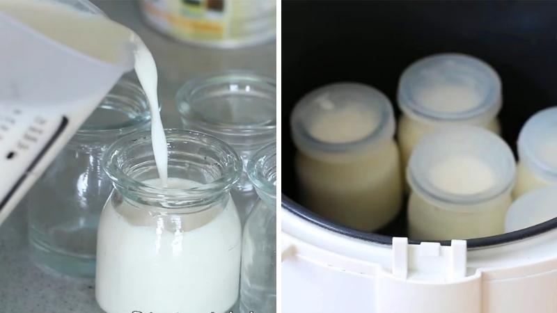 Phương pháp làm yaourt tại nhà.