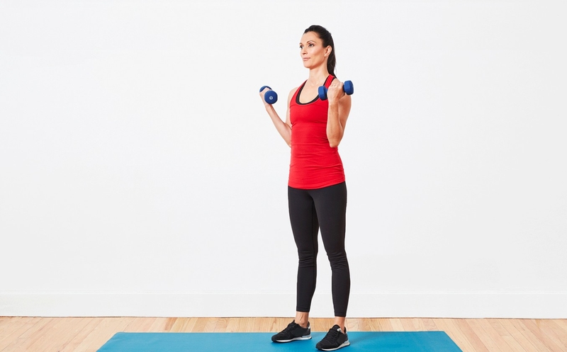Bài tập Biceps Curl giúp bắp tay thêm thon gọn