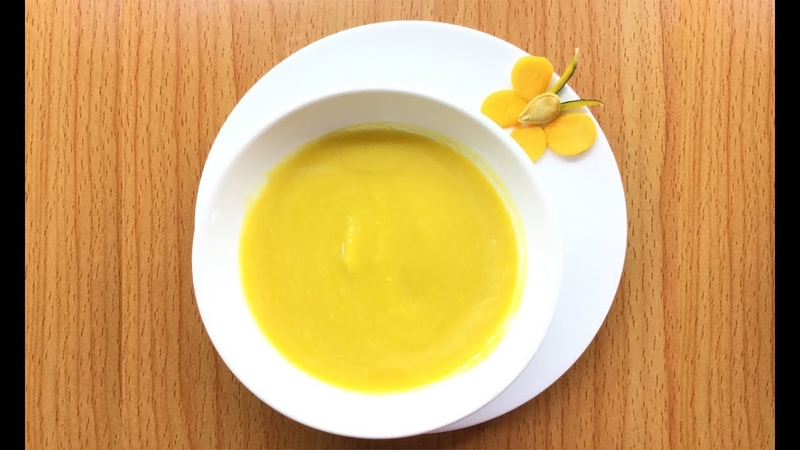 Thành phẩm cháo bí đỏ cho bé ăn dặm thơm ngon