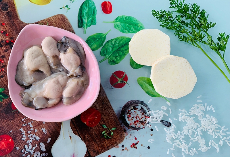 cách nấu cháo hàu 2