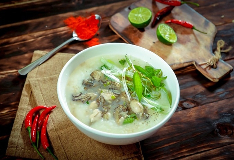 cách nấu cháo hàu 3