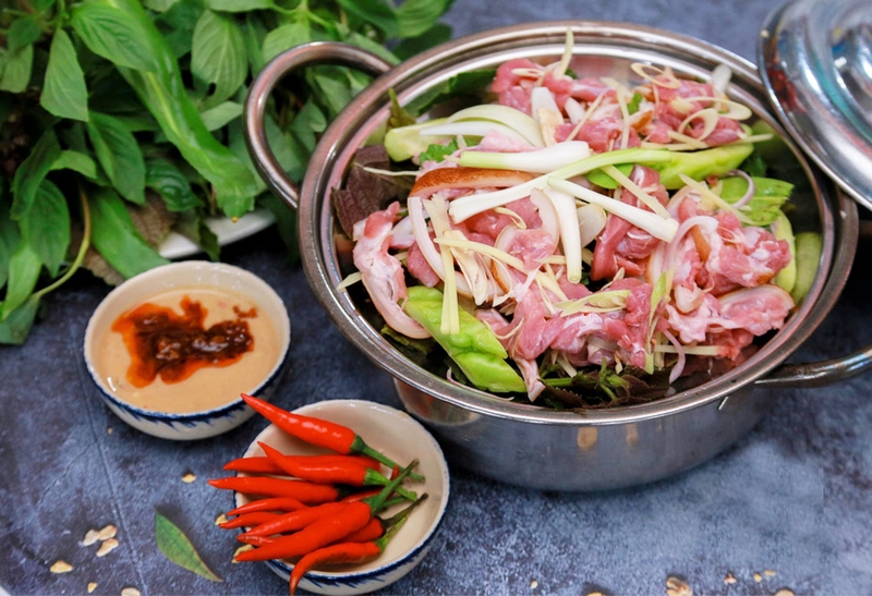 Cách nấu lẩu dê 1