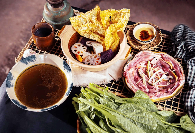 Cách nấu lẩu dê 4