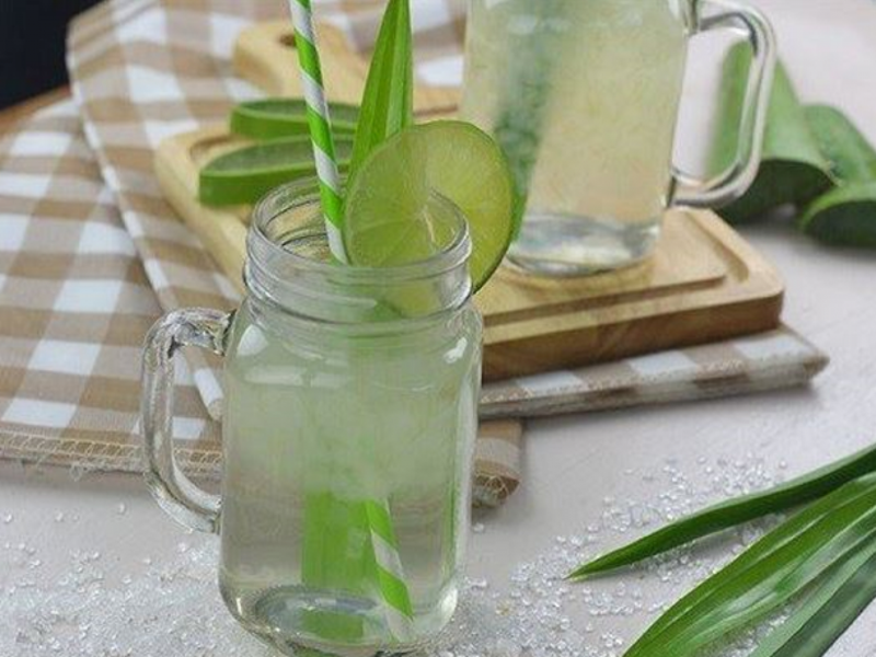 cách nấu nha đam đường phèn 2