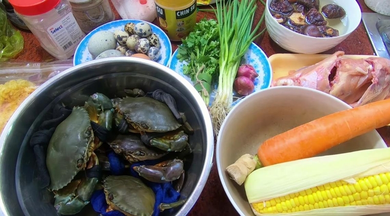 cách nấu súp cua 4