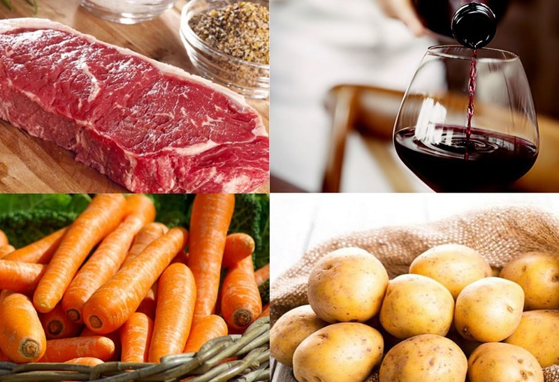 Cách nấu thịt bò sốt vang 2