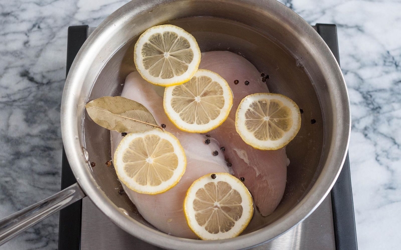 cách nấu ức gà không bị khô 1