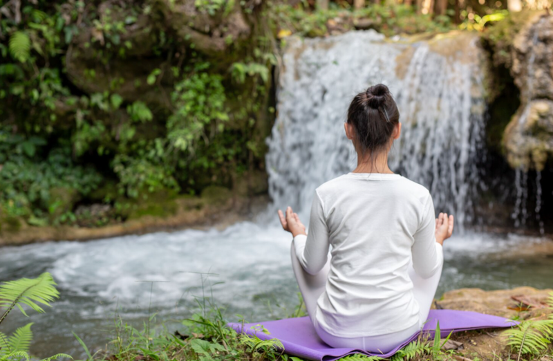 Một không gian yên tĩnh chính là điều kiện lý tưởng để bạn tập trung thiền định