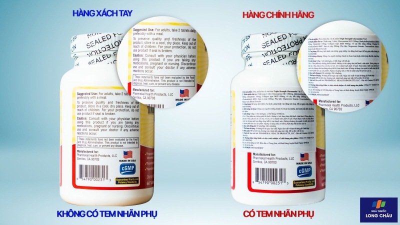 Cách phân biệt Dược phẩm chính hãng và hàng xách tay đơn giản bạn cần biết 3