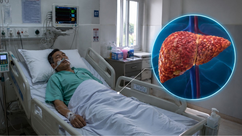Người mắc xơ gan mất bù có nguy cơ cao bị hôn mê gan
