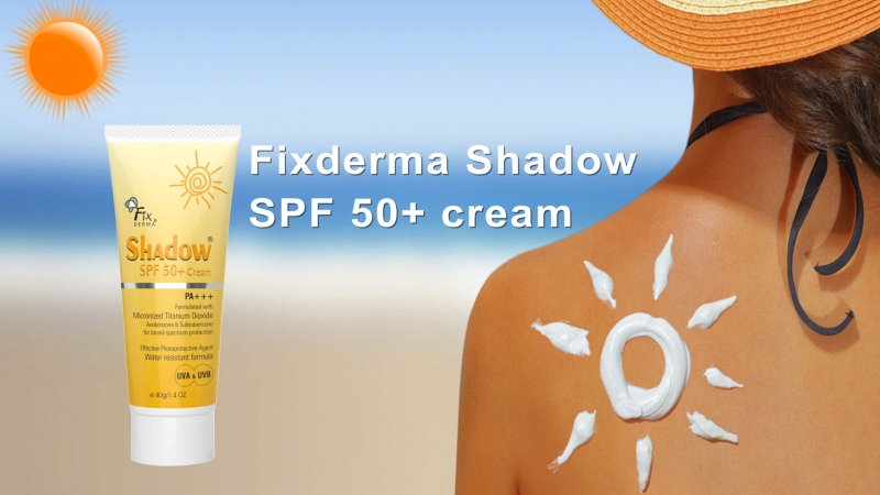 Kem chống nắng Fixderma thẩm thấu nhanh, không gây bóng hay gây nhờn rít, bết dính trên da