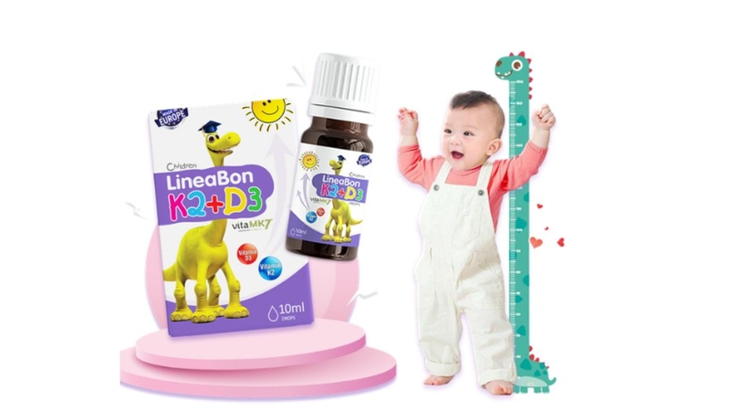Cha mẹ nên biết&nbsp;cách sử dụng LineaBon K2+D3 cho trẻ sơ sinh