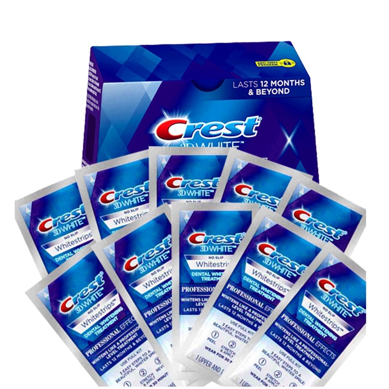 Miếng dán trắng răng là phương pháp làm trắng răng tạm thời