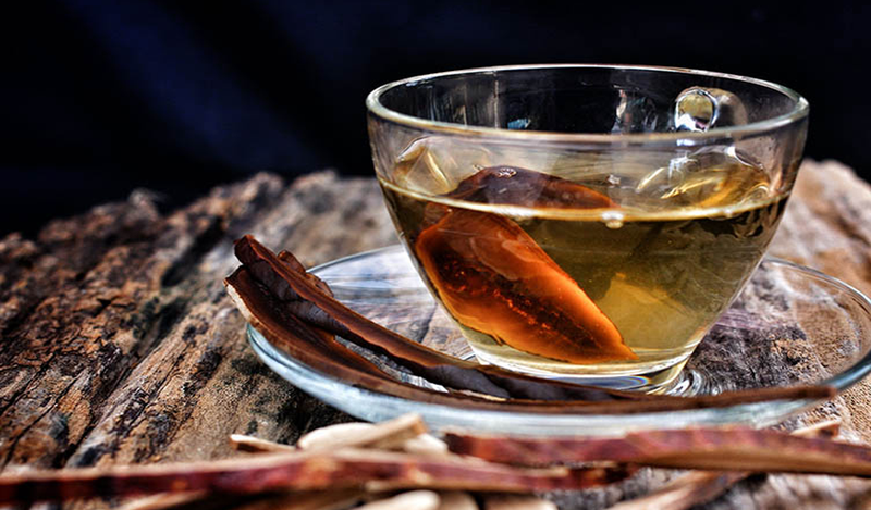 Nước sắc nấm lim xanh làm đẹp da