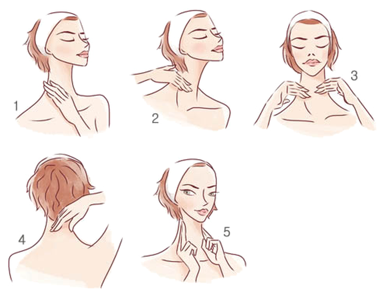 Cách thoa kem vùng cổ sao cho đúng? Hướng dẫn chi tiết chăm sóc vùng da cổ 1