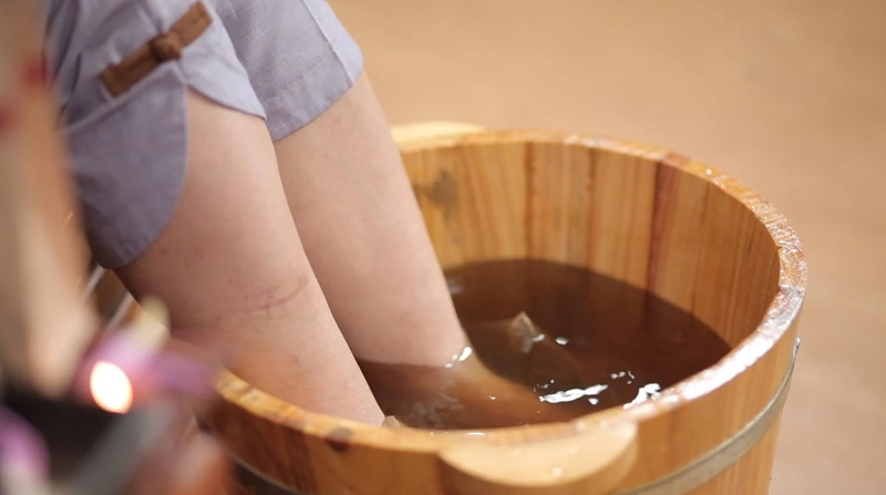 Cách trị tổ đỉa bằng lá đào 3