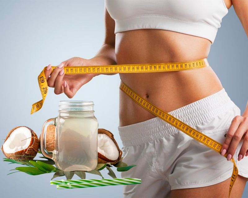 Cách uống nước dừa giảm mỡ bụng tại nhà 1