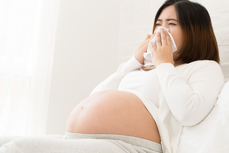 Những lưu ý khi chăm sóc bà bầu bị cảm cúm ở cuối thai kỳ 2
