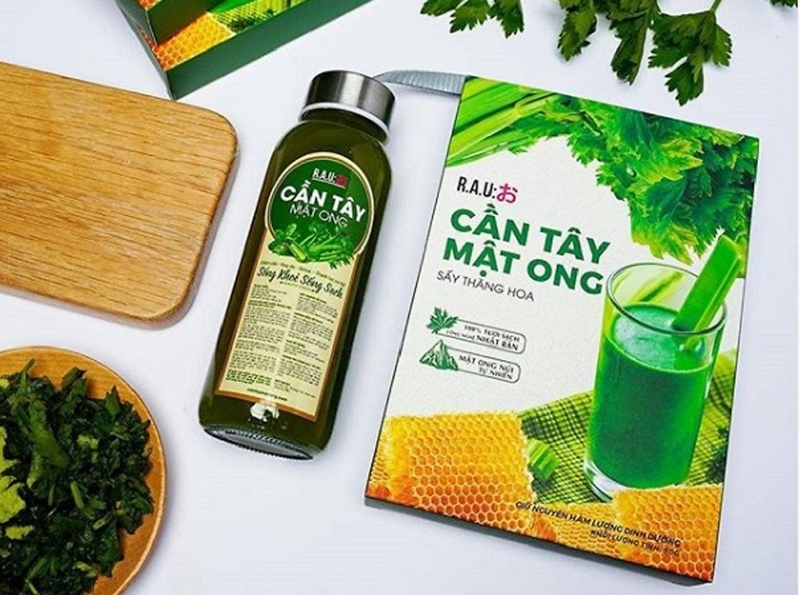cần tây mật ong 3