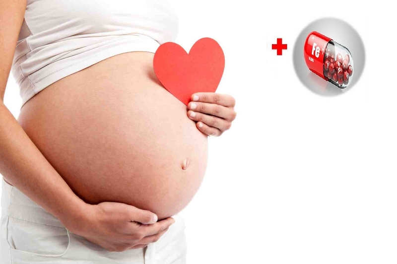Cẩn trọng trước dấu hiệu bà bầu thiếu sắt và canxi 2
