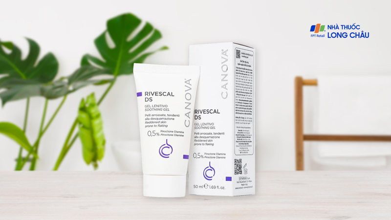 Gel làm dịu da Canova Rivescal DS