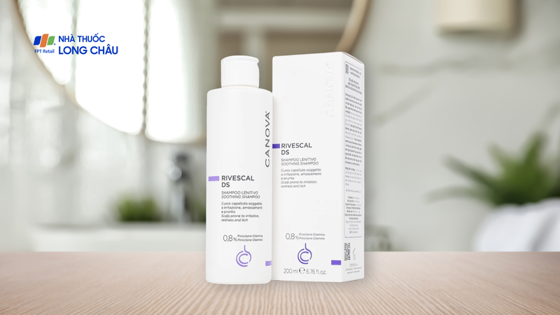 Dầu gội Canova Rivescal DS