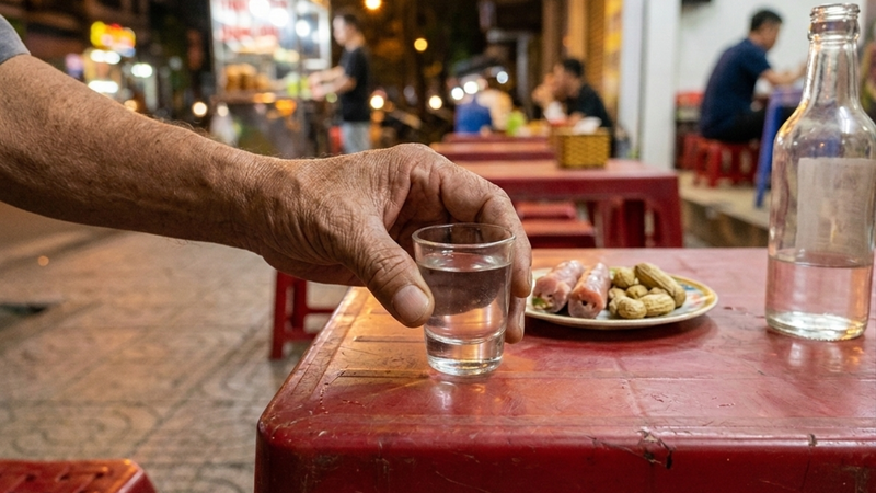 Theo khai thác bệnh sử, người bệnh có tiền sử xơ gan do rượu và thường xuyên sử dụng rượu bia