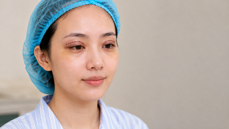 Tuổi tác và đặc điểm mô vùng mí có thể ảnh hưởng quá trình hồi phục