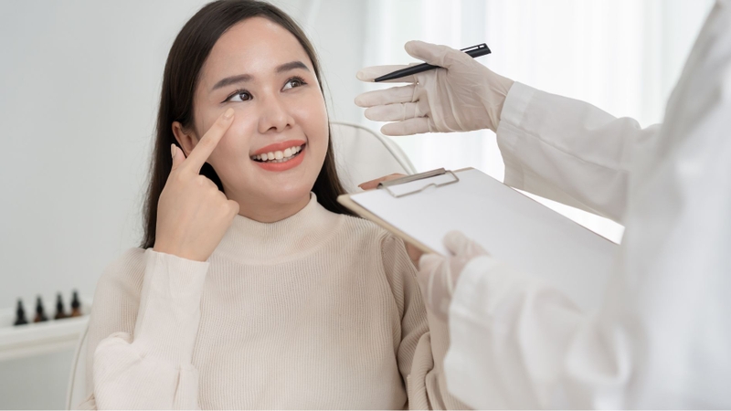 Thăm khám kỹ lưỡng giúp tăng hiệu quả và độ an toàn khi cắt mí chỉnh sửa