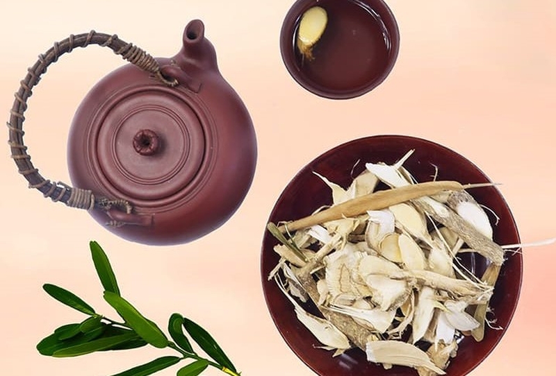 Nấu nước uống xáo tam thân