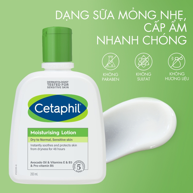 Cetaphil dưỡng ẩm có những loại nào? Những lưu ý trong việc dùng Cetaphil dưỡng ẩm chăm sóc da 2