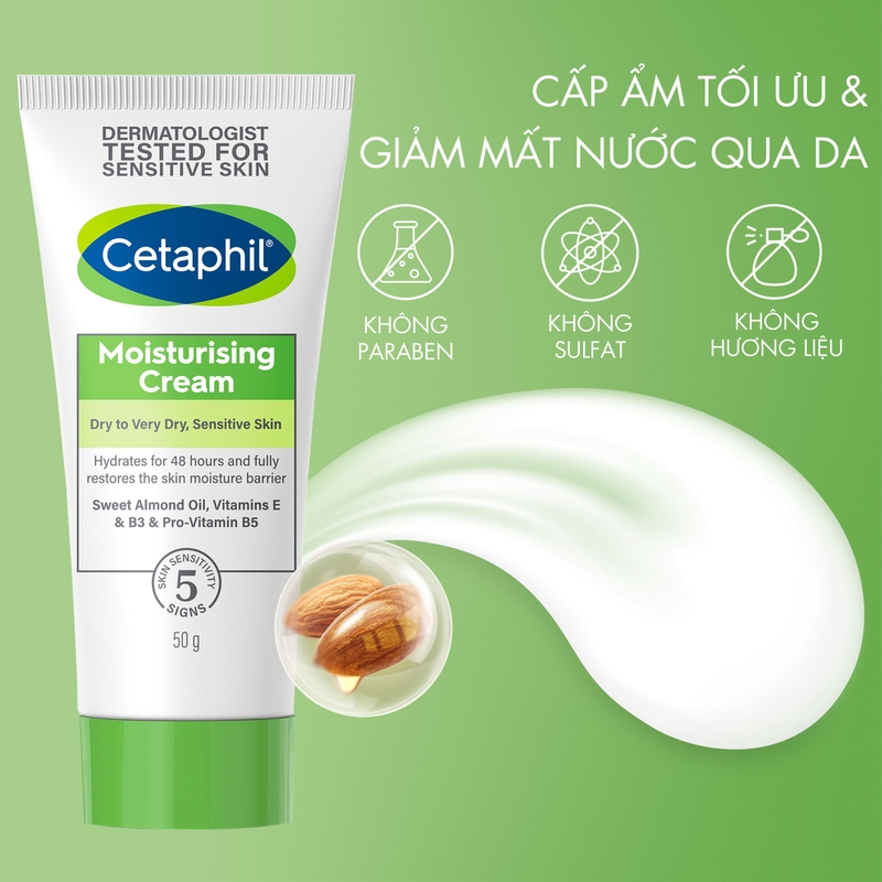 Cetaphil dưỡng ẩm có những loại nào? Những lưu ý trong việc dùng Cetaphil dưỡng ẩm chăm sóc da 1