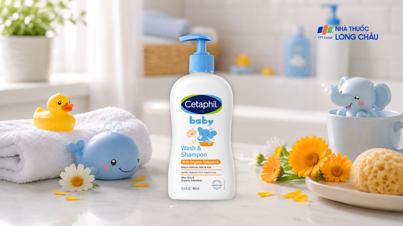Cetaphil Baby Wash & Shampoo With Organic Calendula