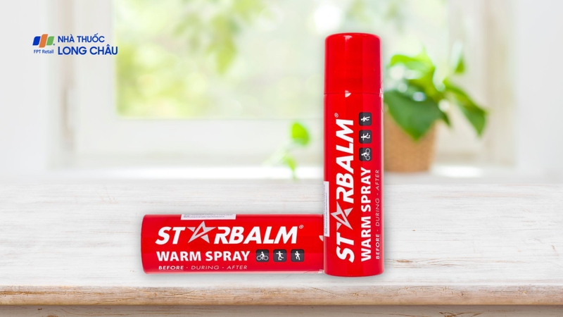 Chai xịt nóng Starbalm