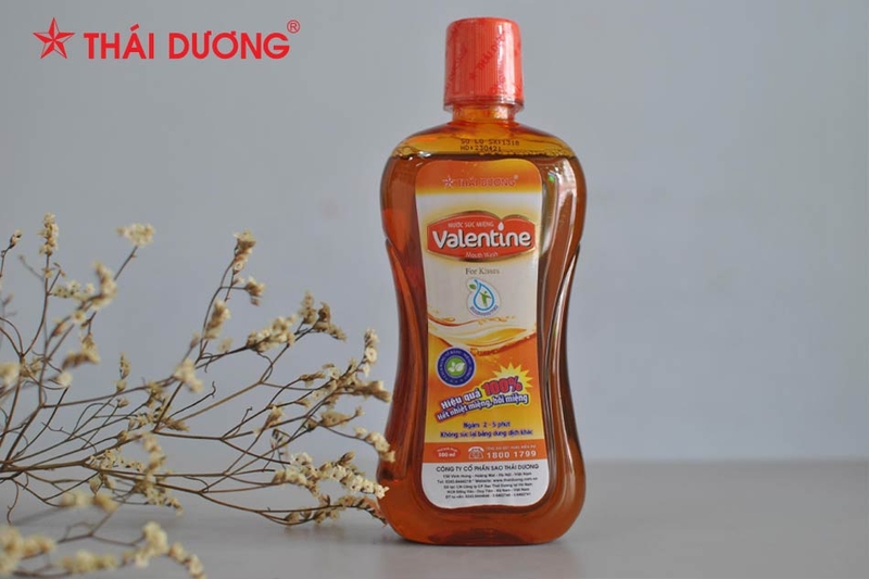 Nước súc miệng cho bà bầu tốt: Valentine For Kisses