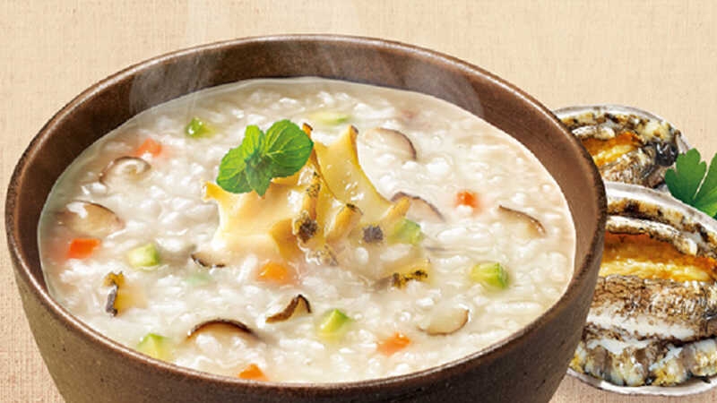 Cháo bào ngư dinh dưỡng cho bé