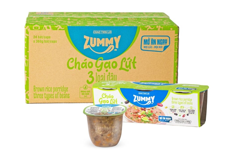 Cháo tiện lợi gạo lứt: Bổ dưỡng và tiện lợi 3