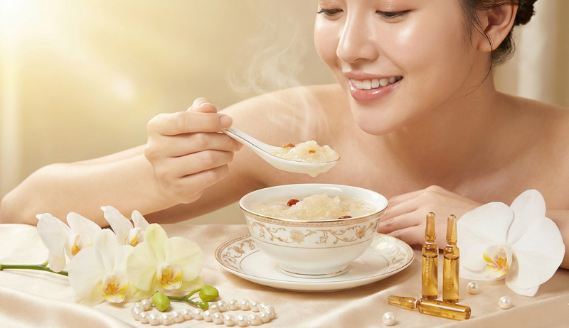 Cháo tổ yến giúp kiểm soát cân nặng, đồng thời nuôi dưỡng làn da căng mịn
