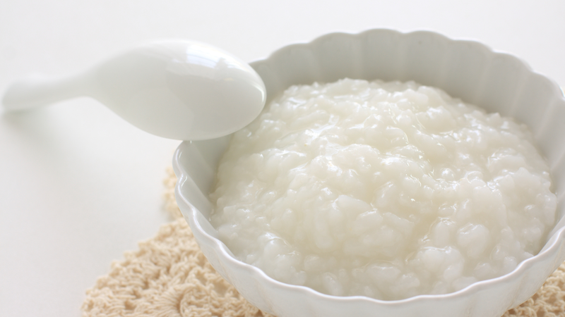 Cháo trắng là nguồn cung cấp năng lượng nhẹ chủ yếu từ tinh bột