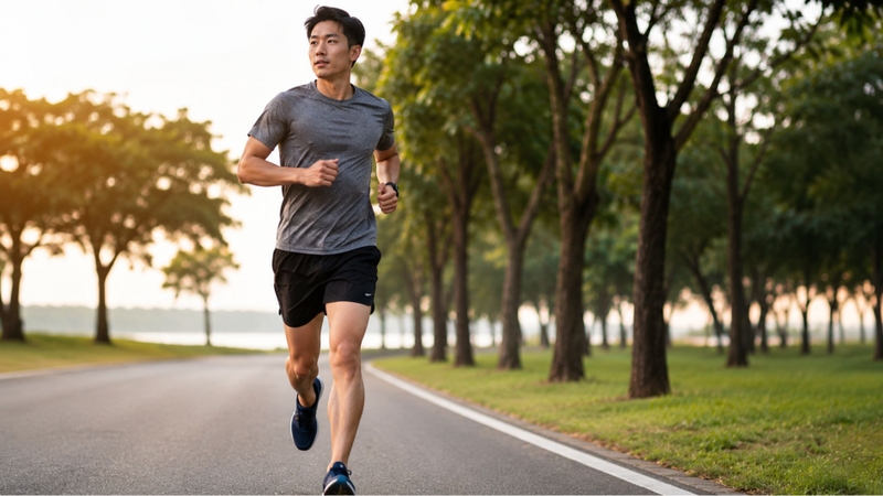 Chạy nhẹ giúp tăng lưu thông máu và hỗ trợ phục hồi cơ bắp hiệu quả
