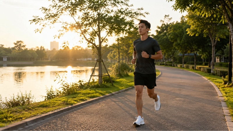 Chạy recovery giúp thư giãn tinh thần và giảm căng thẳng sau luyện tập
