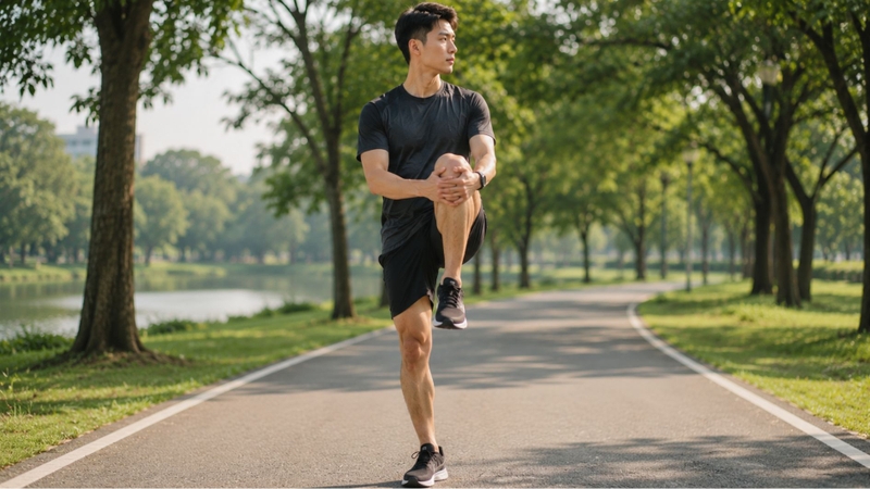 Khởi động kỹ giúp cơ thể sẵn sàng và giảm nguy cơ chấn thương khi chạy