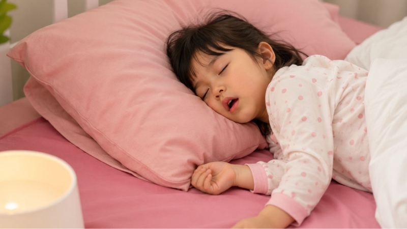 Ngủ ngáy kéo dài do VA quá phát có thể ảnh hưởng sự phát triển