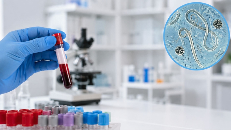 Xét nghiệm Toxocara IgG hỗ trợ chẩn đoán bệnh ấu trùng giun đũa chó, mèo