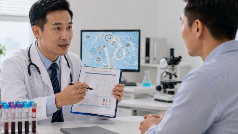 Kết quả dương tính không đồng nghĩa với việc đang mắc toxocariasis